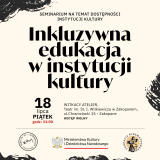 Seminarium „Inkluzywna edukacja teatralna”
